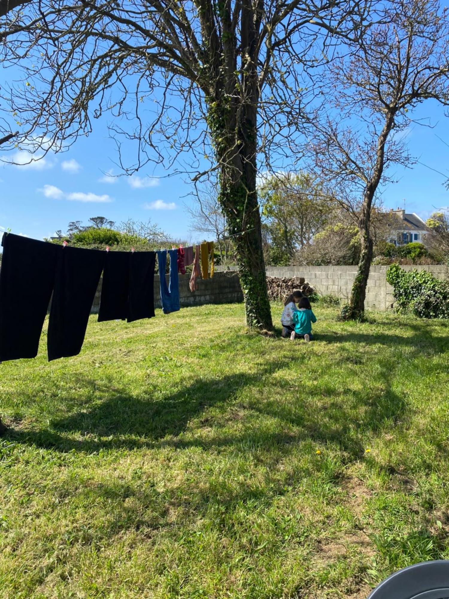 Maison Ideale Avec Enfant Porspoder Exteriör bild
